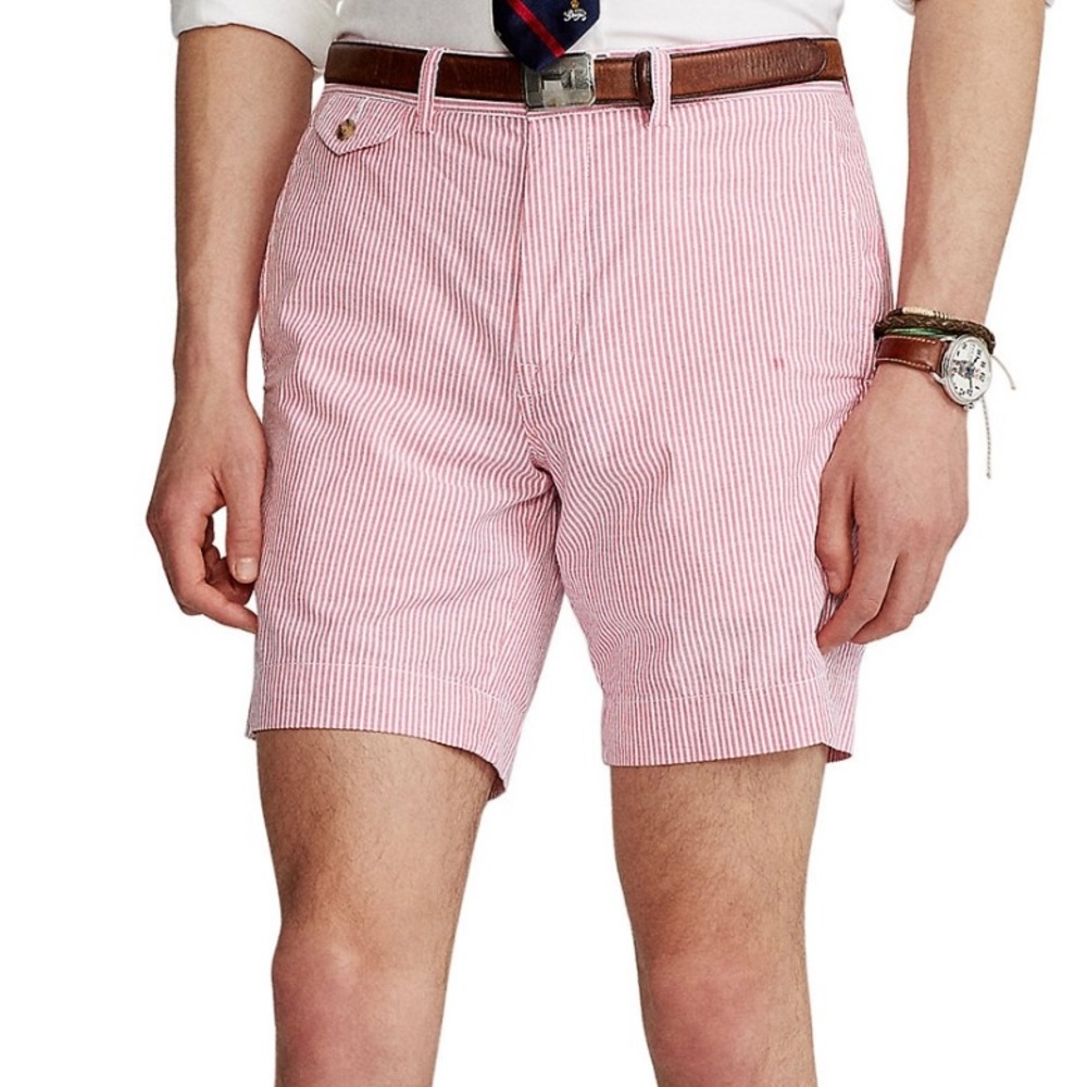 Polo Ralph Lauren
Men's 9-Inch Classic-Fit Seersucker Shorts New